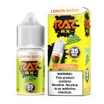 Pod Juice RX Raz Lemon Batch Tobacco Free Nicotine 30ml Salt E-Juice 35mg