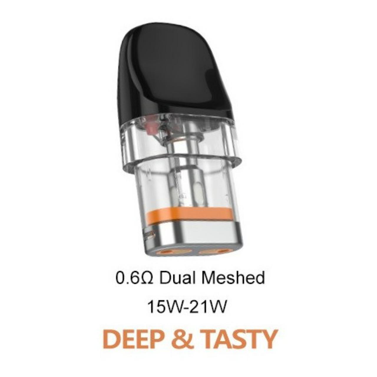 SMOK NOVO Core Replacement Pod Cartridge - 3PK 0.6 OHMS Dual MESH SMOK NOVO Core Replacement Pod Cartridge - 3PK 0.6 OHMS Dual MESH