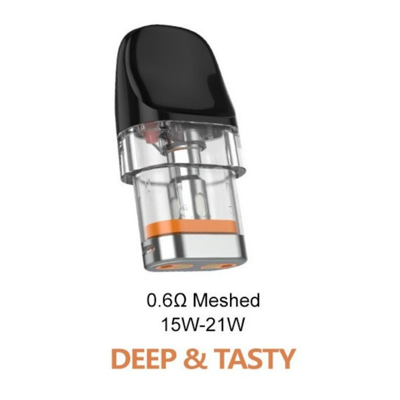 SMOK NOVO Core Replacement Pod Cartridge - 3PK 0.6 OHMS MESH SMOK NOVO Core Replacement Pod Cartridge - 3PK 0.6 OHMS MESH