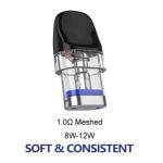 SMOK NOVO Core Replacement Pod Cartridge - 3PK 1.0 OHMS MESH