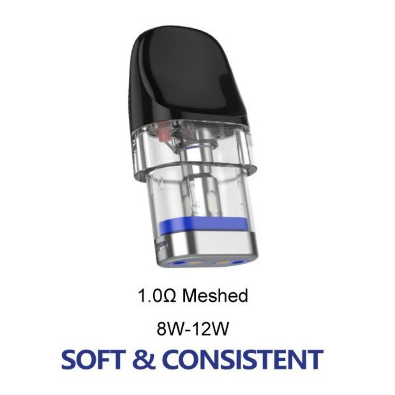 SMOK NOVO Core Replacement Pod Cartridge - 3PK 1.0 OHMS MESH SMOK NOVO Core Replacement Pod Cartridge - 3PK 1.0 OHMS MESH