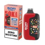 Sofi Surge Zero Nicotine 50000 Puff Disposable Watermelon Ice
