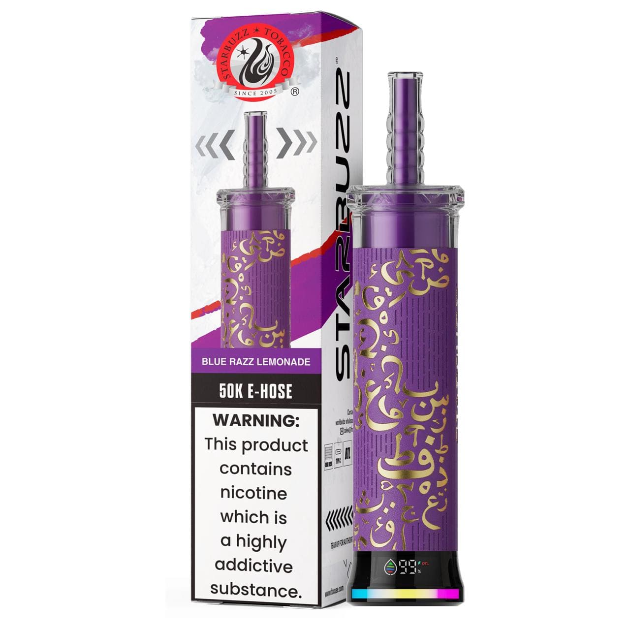 Starbuzz E Hose 50K Puff Disposable Blue-Razz-Lemonade