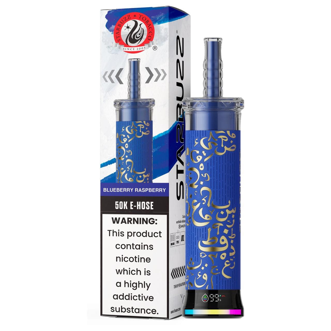Starbuzz E Hose 50K Puff Disposable Blueberry-Raspberry
