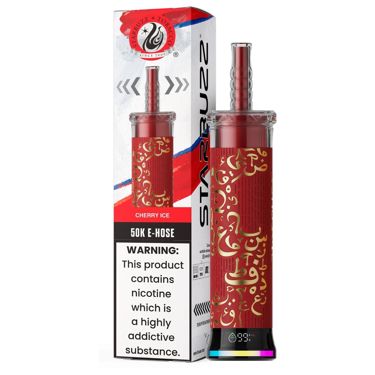 Starbuzz E Hose 50K Puff Disposable Cherry-Ice
