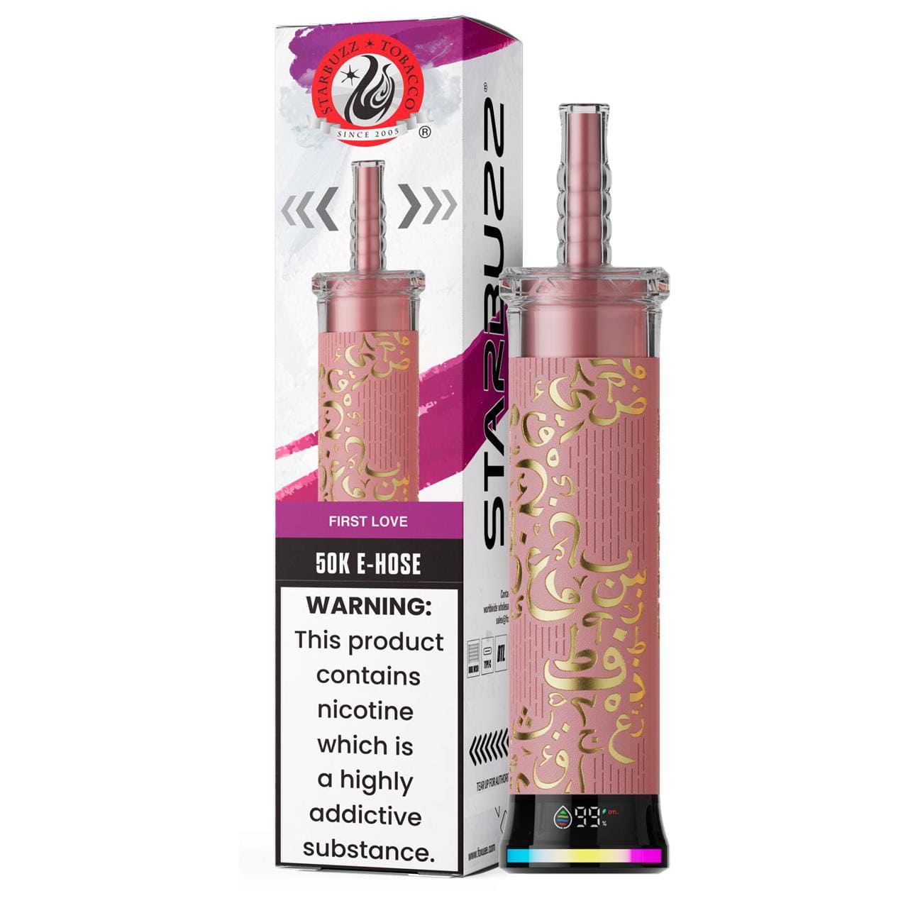 Starbuzz E Hose 50K Puff Disposable First-Love