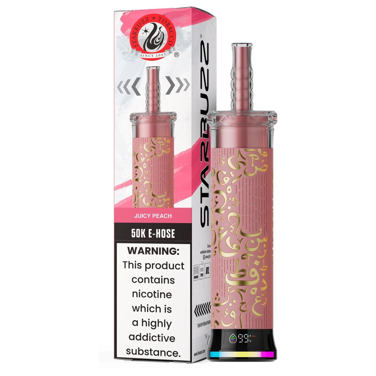 Starbuzz E Hose 50K Puff Disposable Juicy-Peach