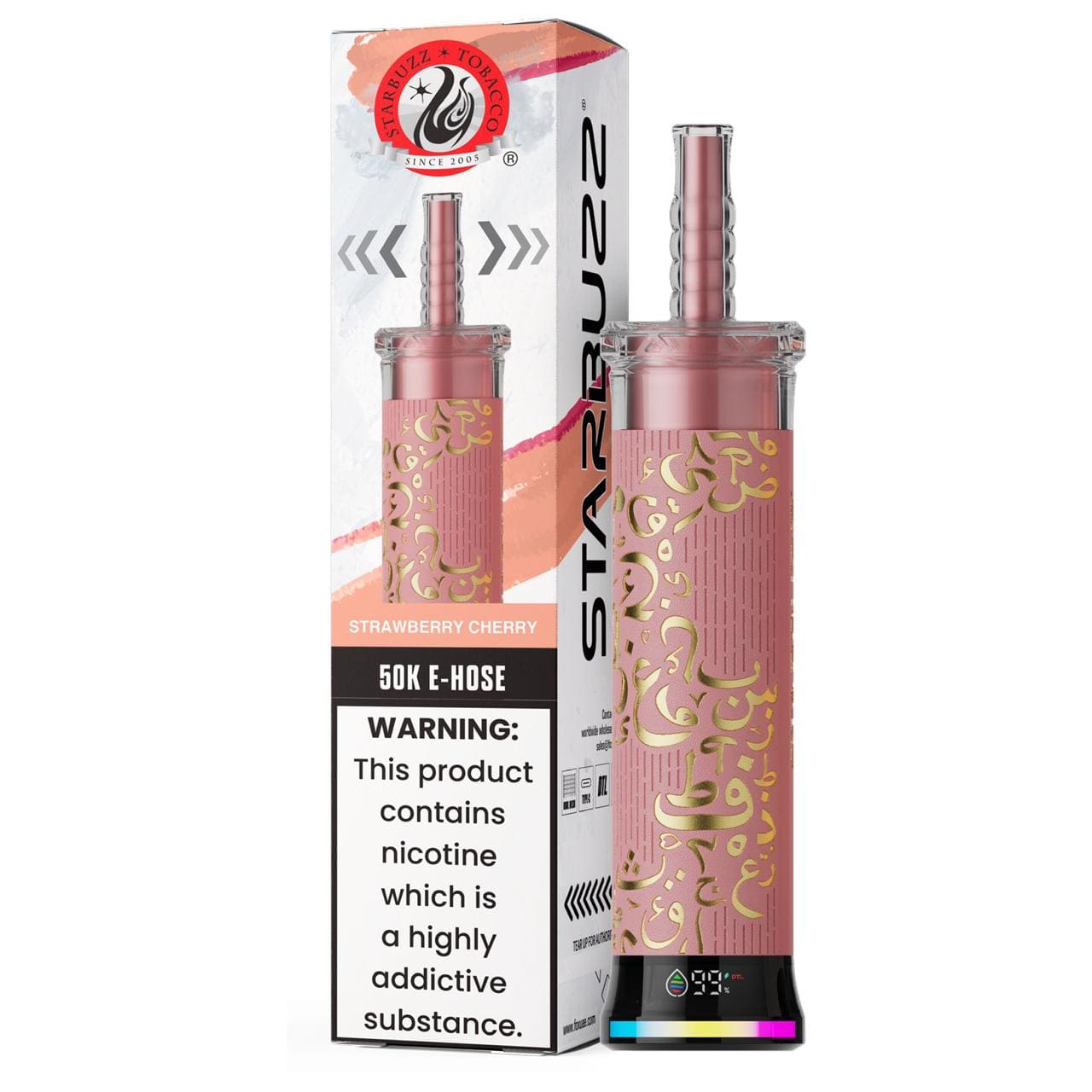 Starbuzz E Hose 50K Puff Disposable Strawberry-Cherry