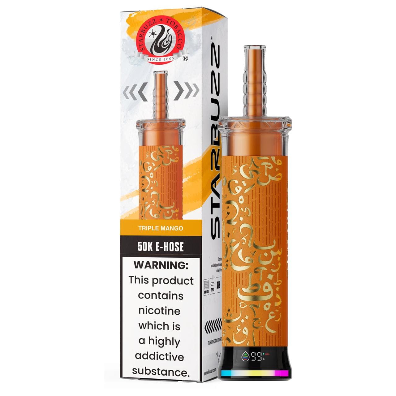 Starbuzz E Hose 50K Puff Disposable Triple-Mango