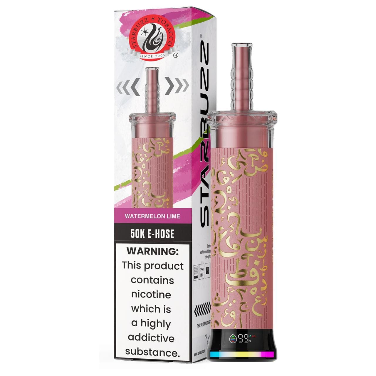 Starbuzz E Hose 50K Puff Disposable Watermelon-Lime