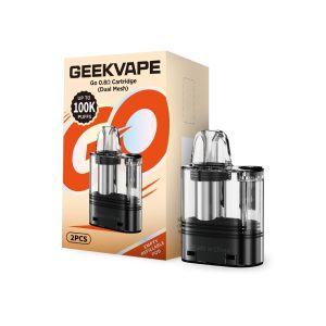 GeekVape GO Replacement Pod Cartridge - 2PK 0.8 OHMS (Dual Mesh)