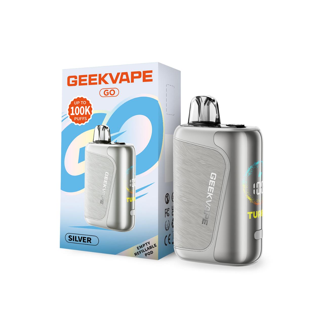 GeekVape Go Pod Kit Silver GeekVape Go Pod Kit Silver