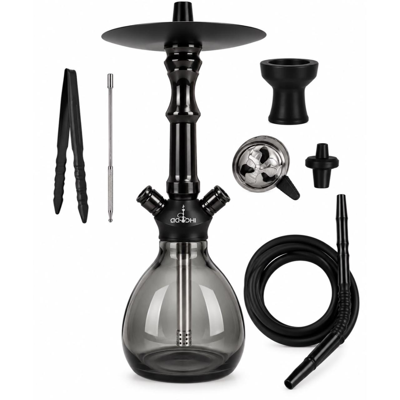 Aadhi Special Edition Rose Hookah Kit Black Aadhi Special Edition Rose Hookah Kit Black