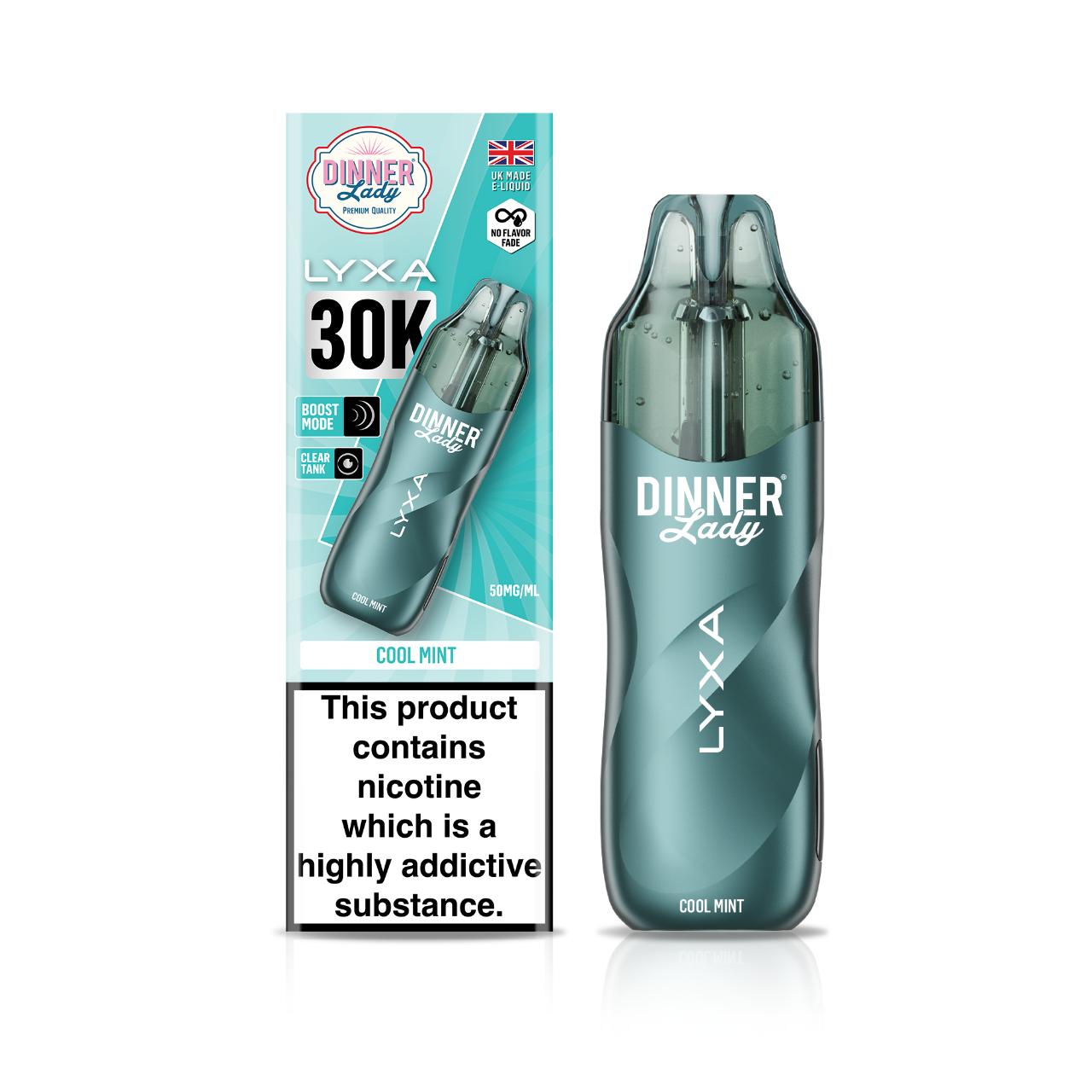 Dinner Lady LYXA 30K Puff Disposable Cool Mint Dinner Lady LYXA 30K Puff Disposable Cool Mint