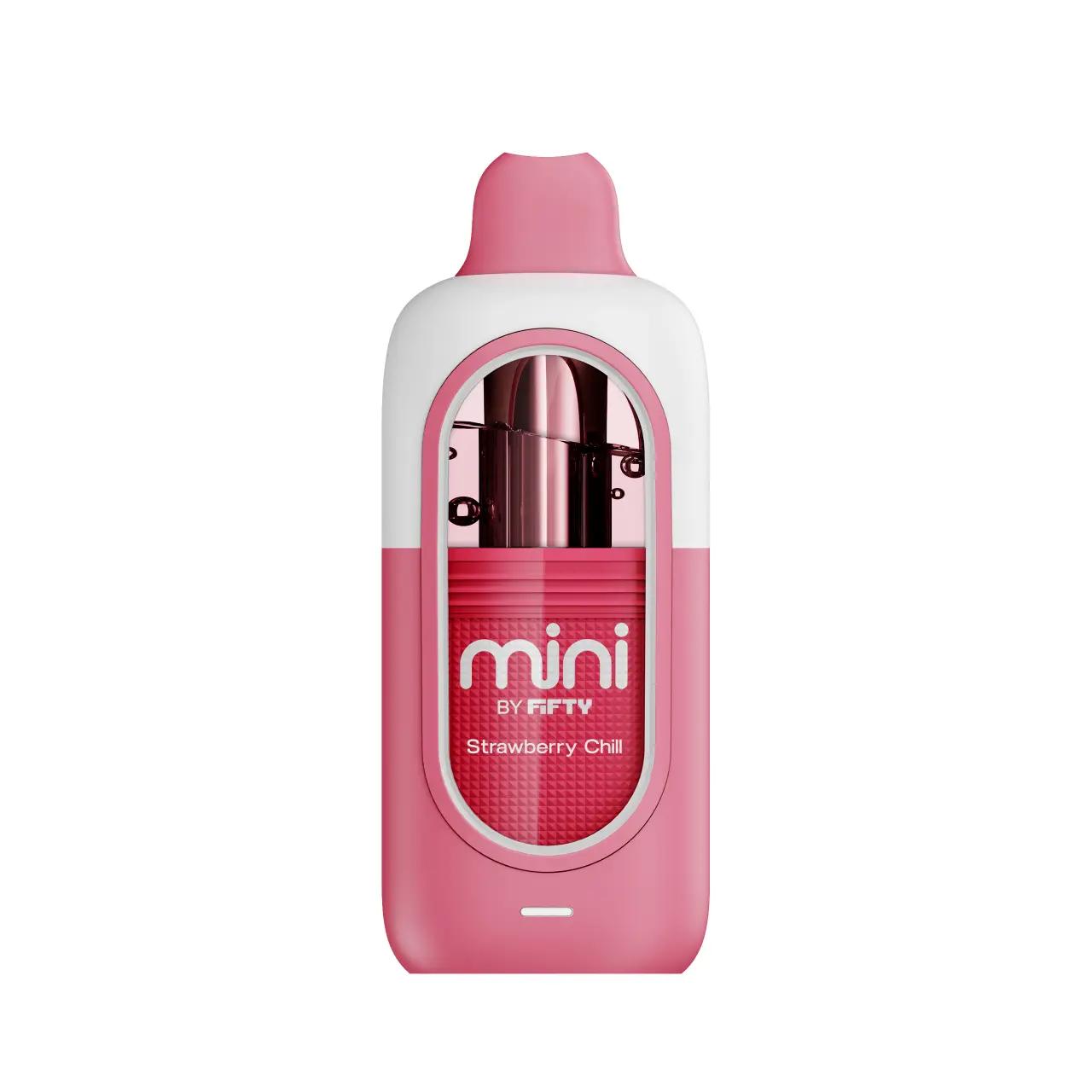 Fifty Bar Mini 6500 Puff Disposable Strawberry Chill