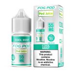 Fog Pod X Pod Juice Cool Mint Salt 30ml E-Juice 55mg