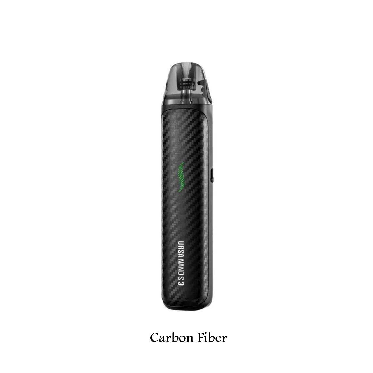 Lost Vape Ursa Nano S3 Pod Kit Carbon Fiber Lost Vape Ursa Nano S3 Pod Kit Carbon Fiber
