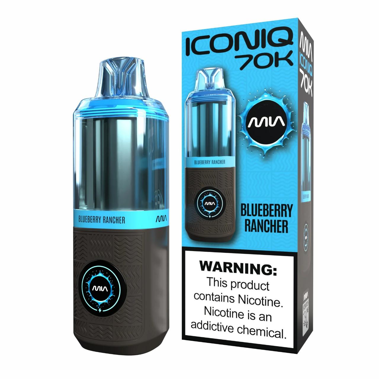 MIA Iconiq 70K Puff Disposable Blueberry Rancher