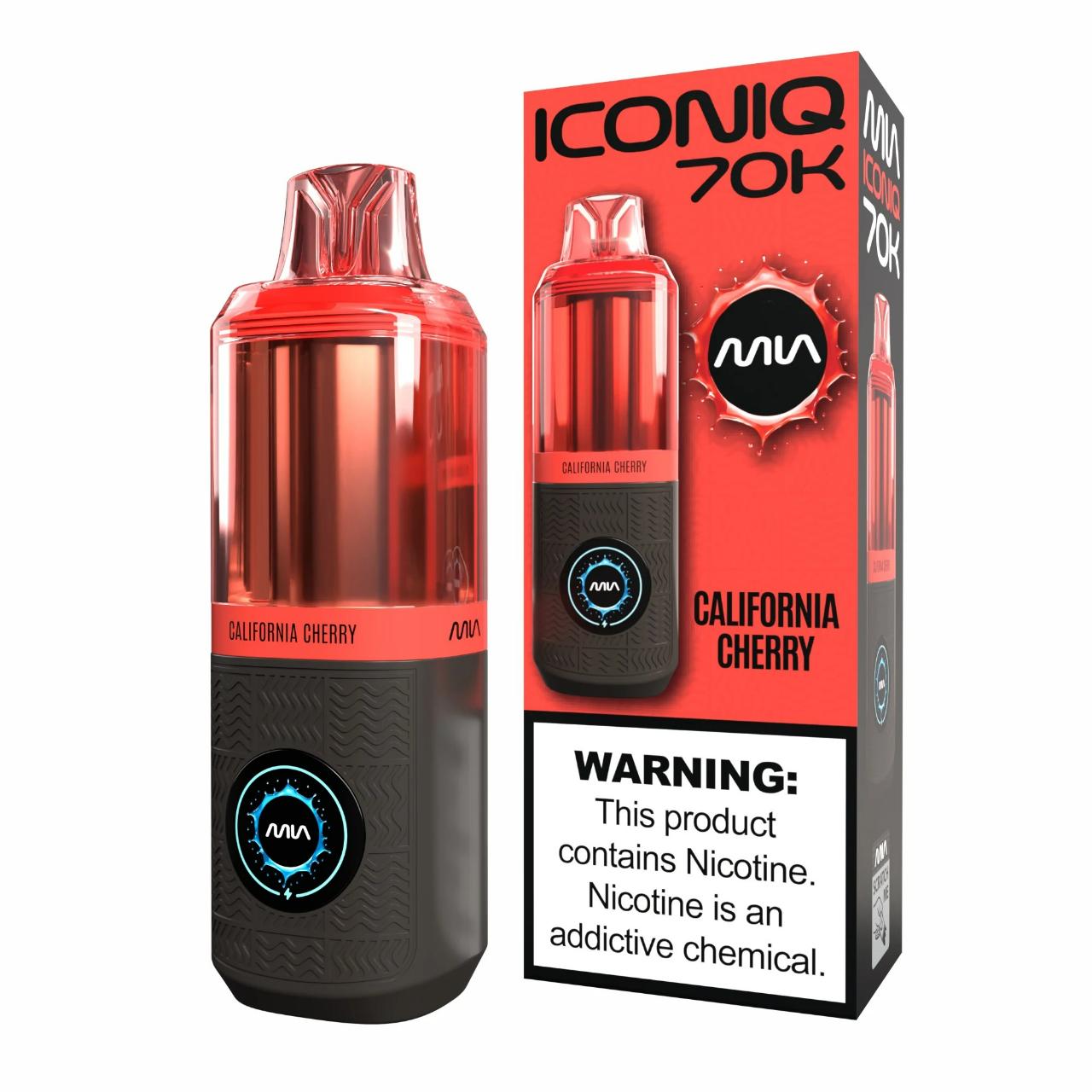 MIA Iconiq 70K Puff Disposable California Cherry
