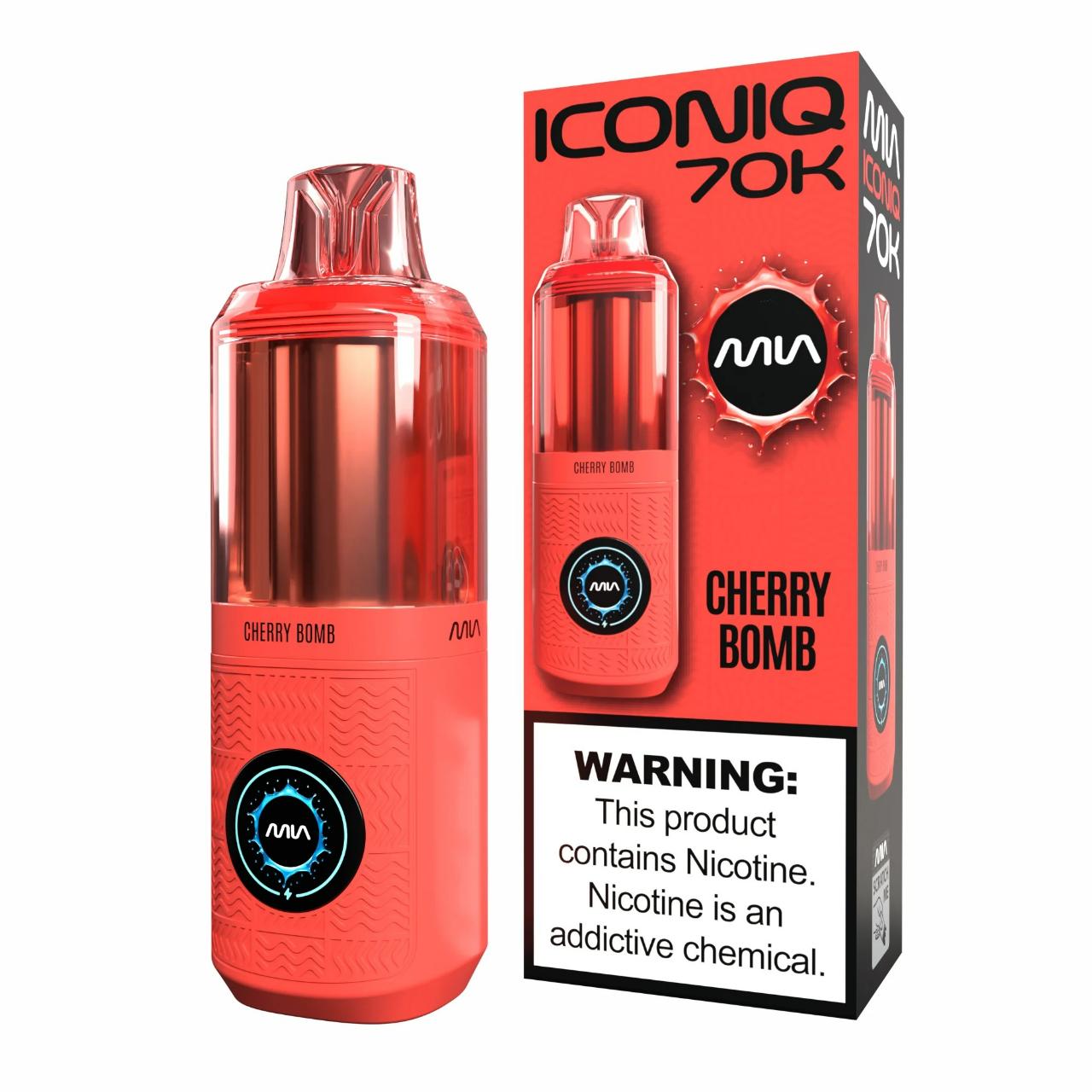 MIA Iconiq 70K Puff Disposable Cherry Bomb