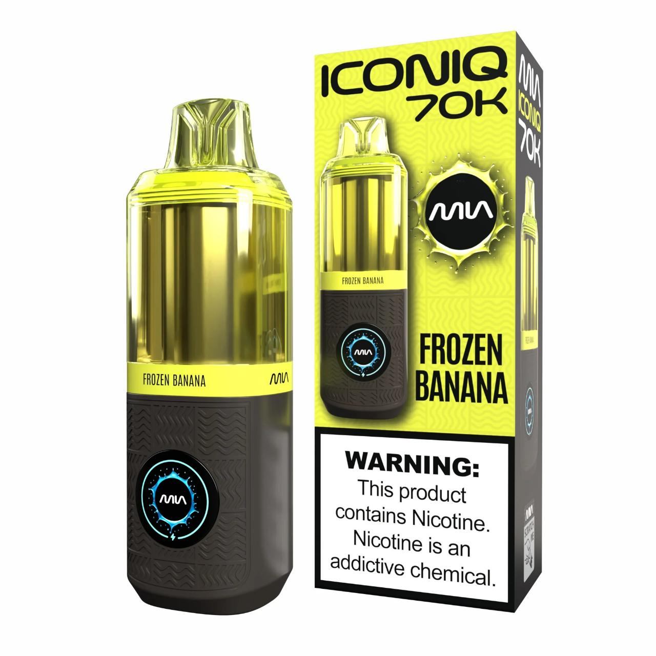 MIA Iconiq 70K Puff Disposable Frozen Banana