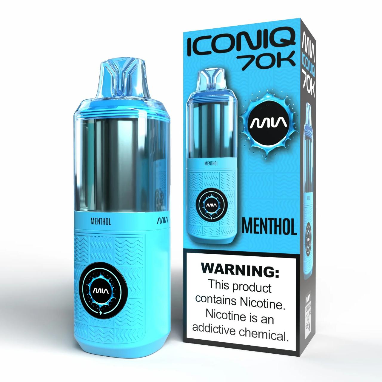 MIA Iconiq 70K Puff Disposable Menthol