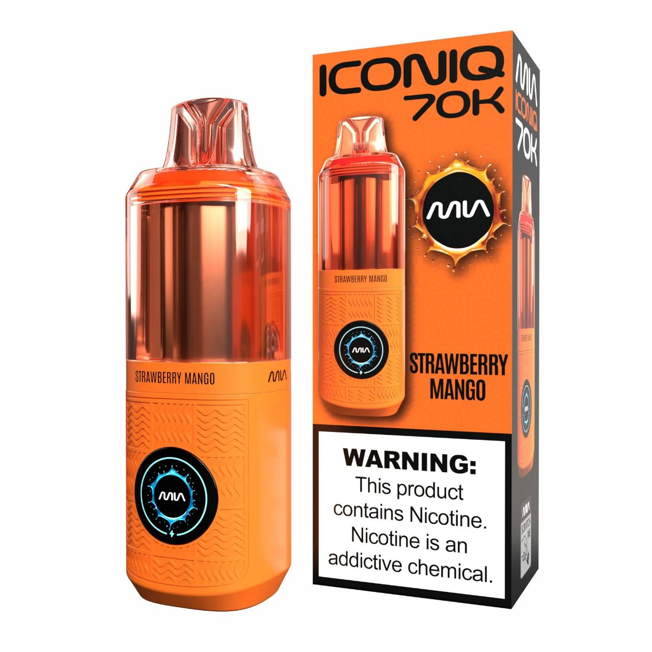 MIA Iconiq 70K Puff Disposable Strawberry Mango