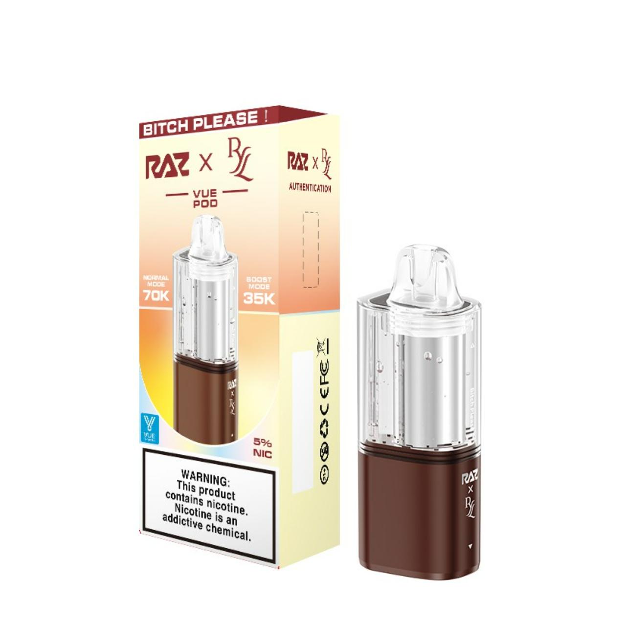 RAZ x RYL VUE 70K Replacement Pod Bitch Please! RAZ x RYL VUE 70K Replacement Pod Bitch Please!
