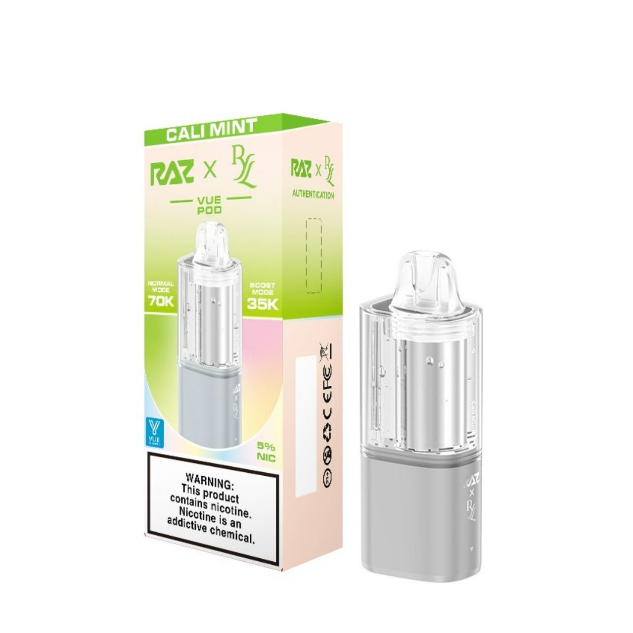 RAZ x RYL VUE 70K Replacement Pod Cali Mint RAZ x RYL VUE 70K Replacement Pod Cali Mint