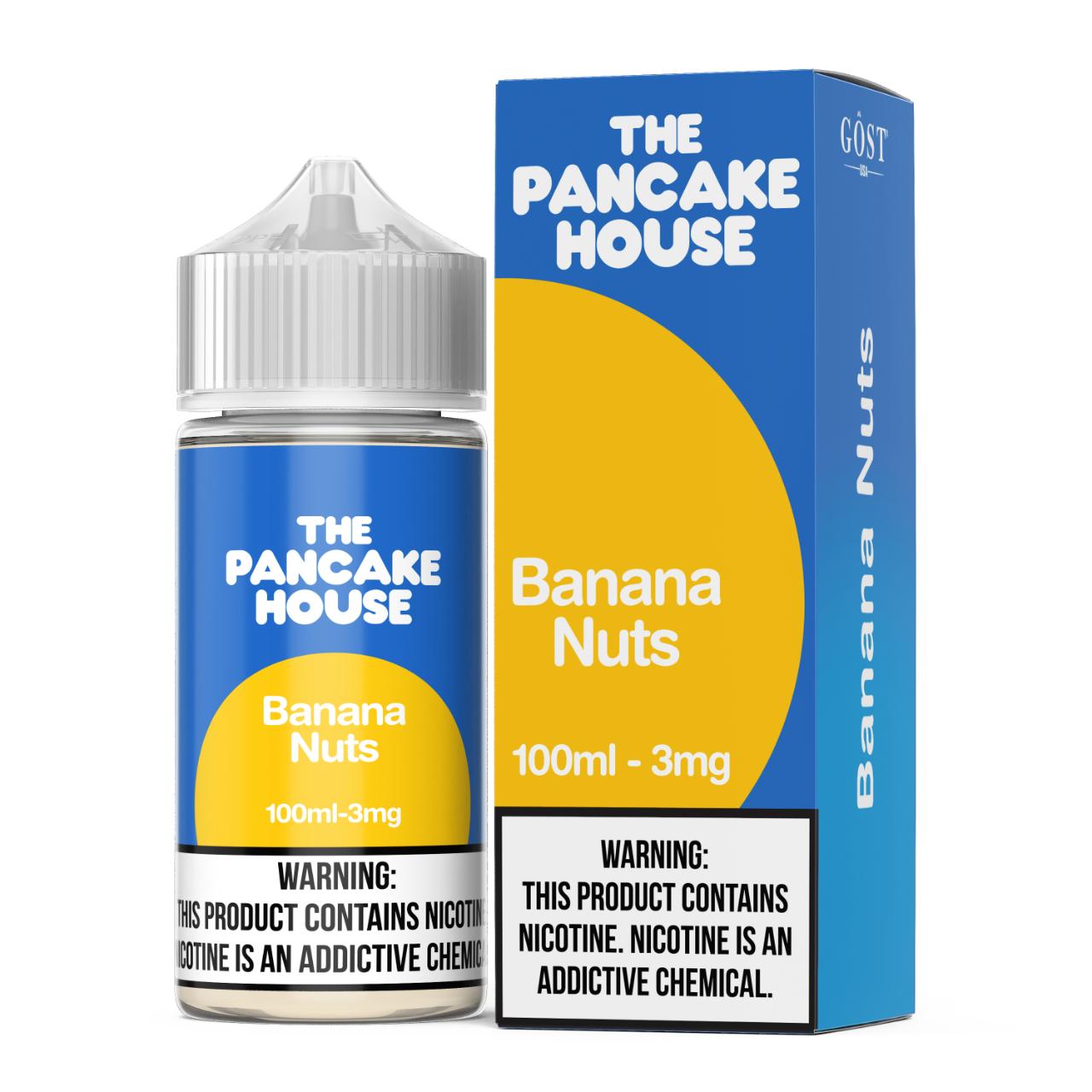 The Pancake House Banana Nuts 100ml E-Juice 3mg
