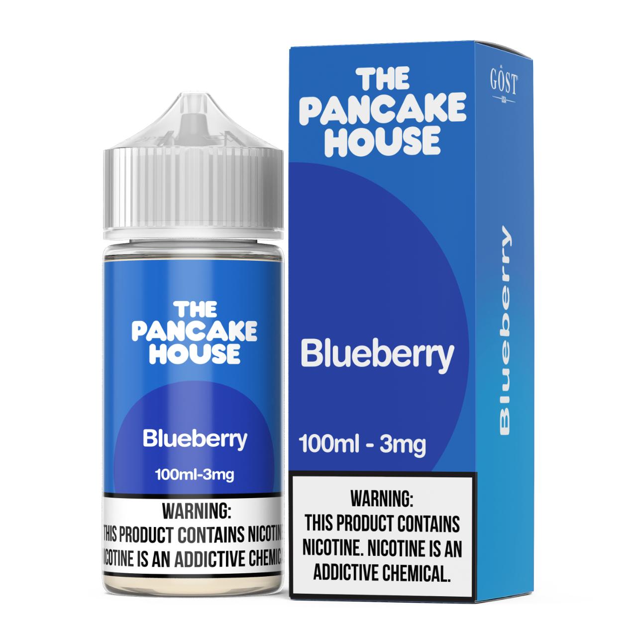 The Pancake House Blueberry 100ml E-Juice 3mg