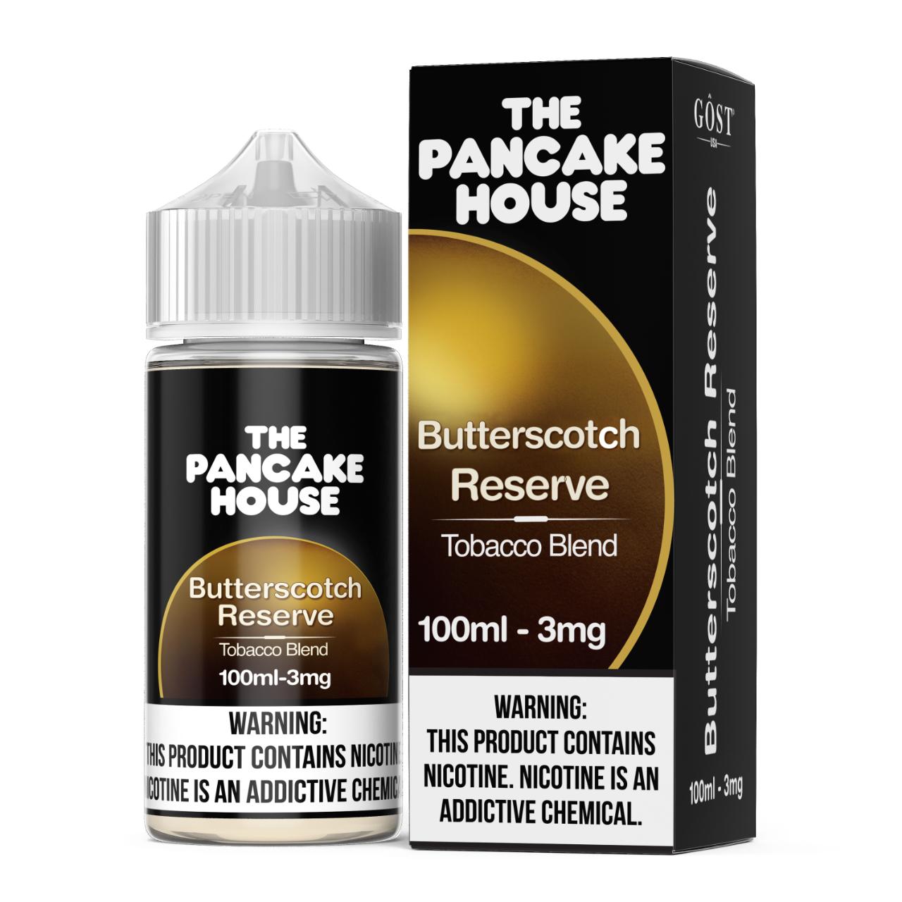 The Pancake House Butterscotch Reserve 100ml E-Juice 3mg