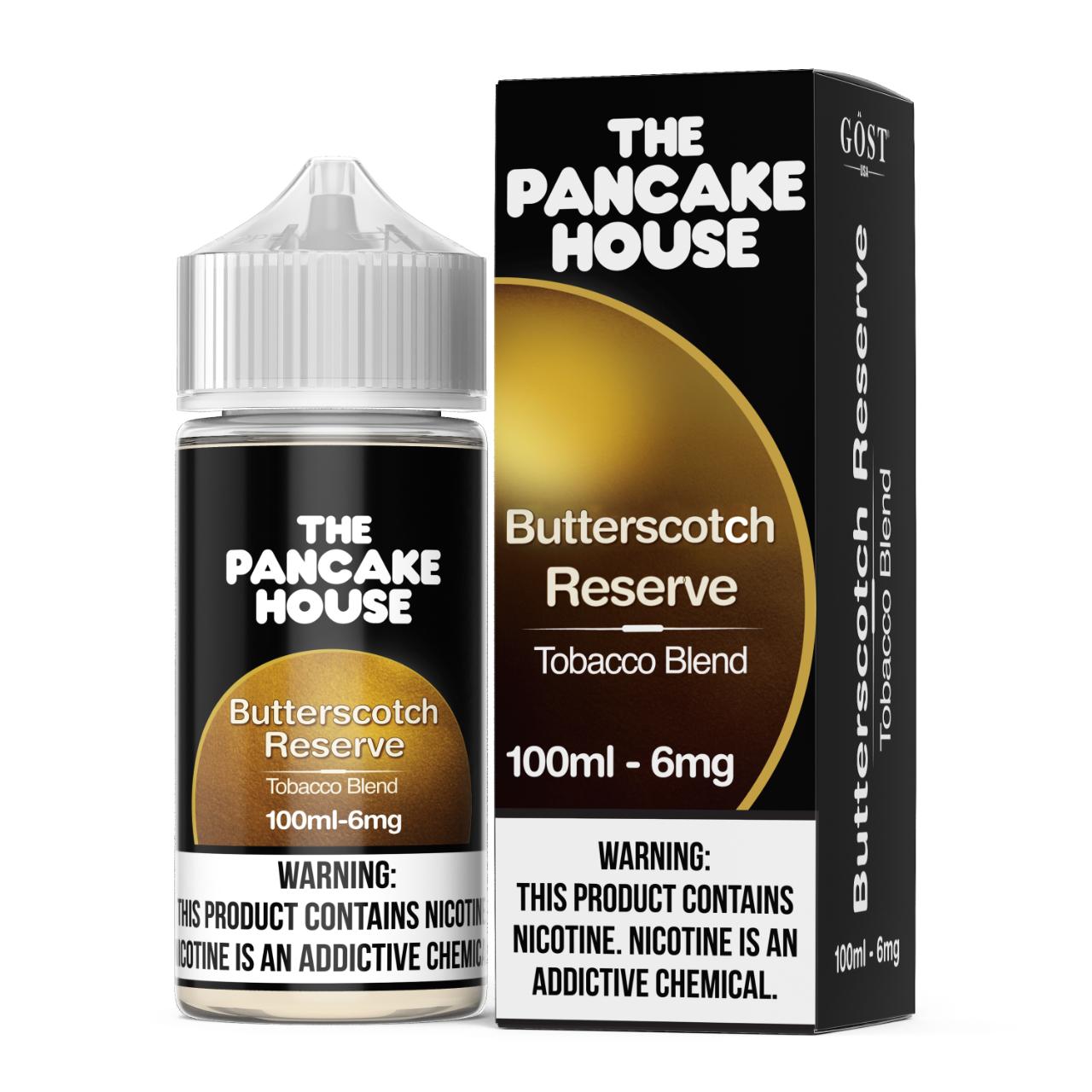 The Pancake House Butterscotch Reserve 100ml E-Juice 6mg
