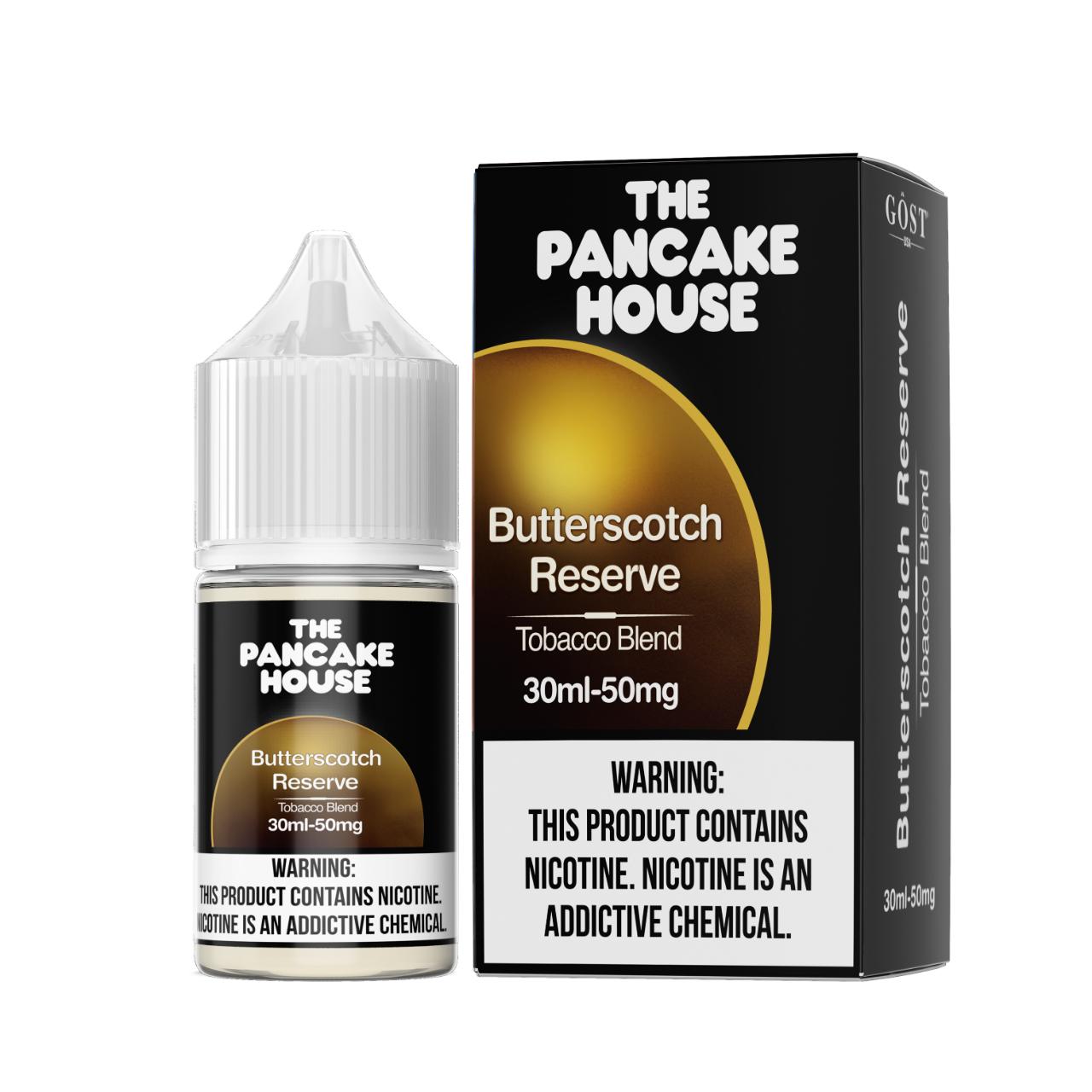 The Pancake House Butterscotch Reserve 30ml E-Juice 50mg