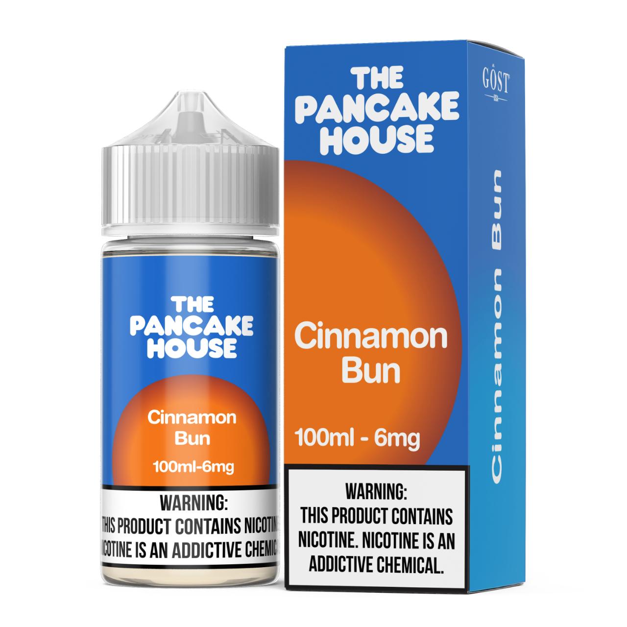 The Pancake House Cinnamon Bun 100ml E-Juice 6mg