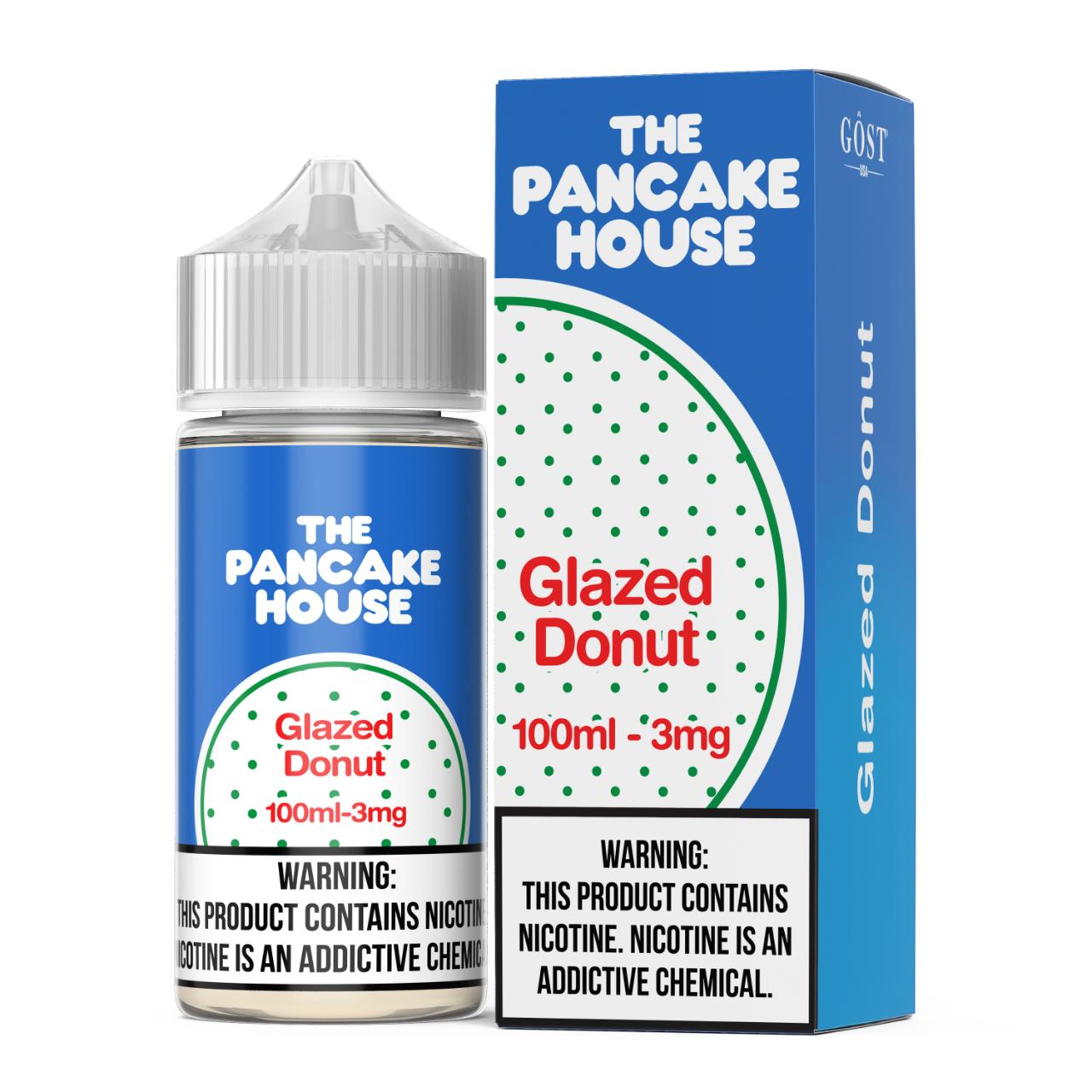 The Pancake House Glazed Donut 100ml E-Juice 3mg
