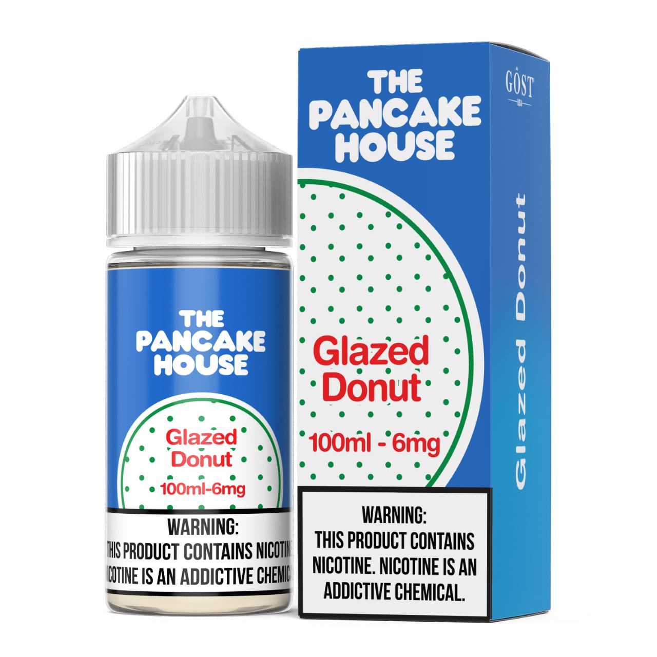 The Pancake House Glazed Donut 100ml E-Juice 6mg