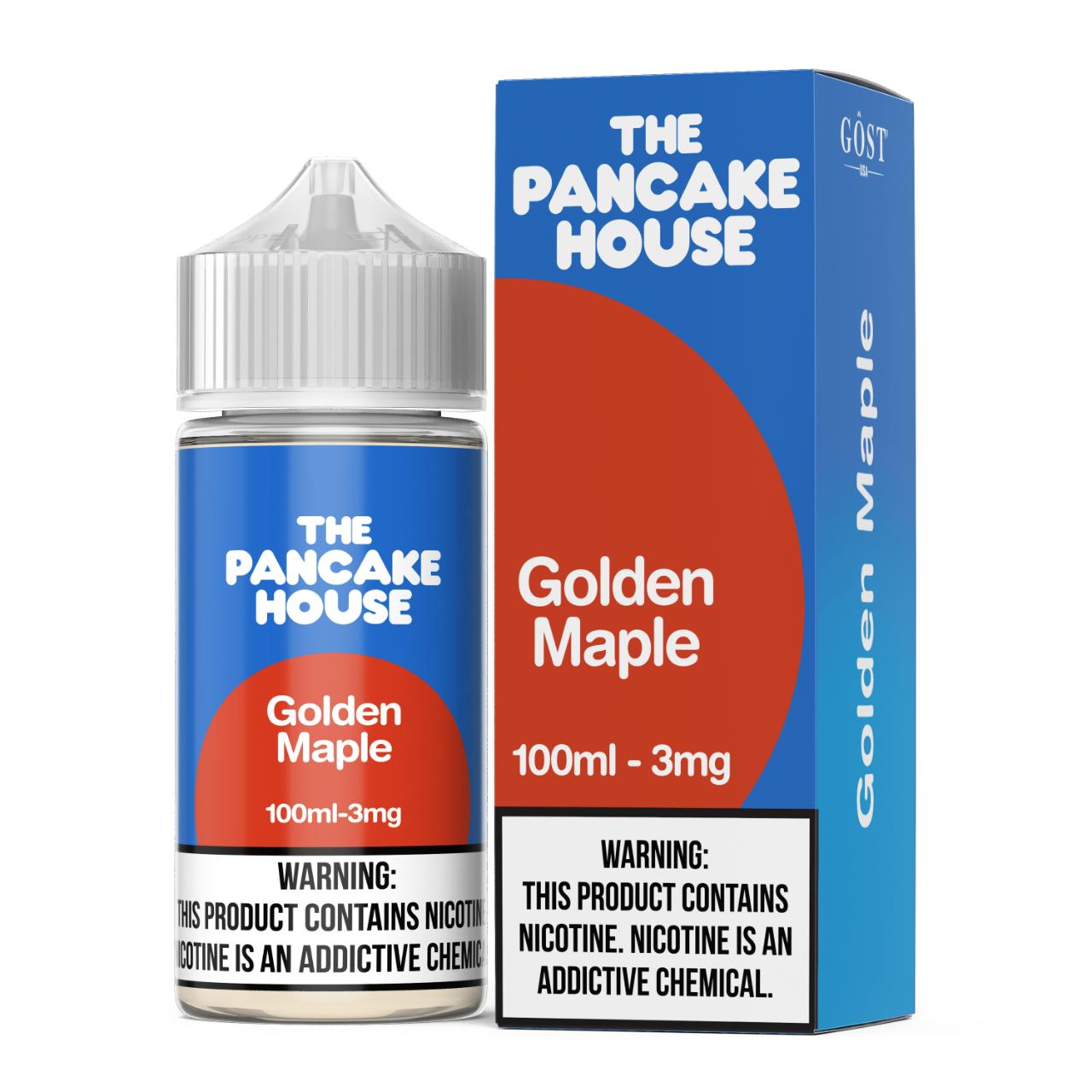 The Pancake House Golden Maple 100ml E-Juice 3mg