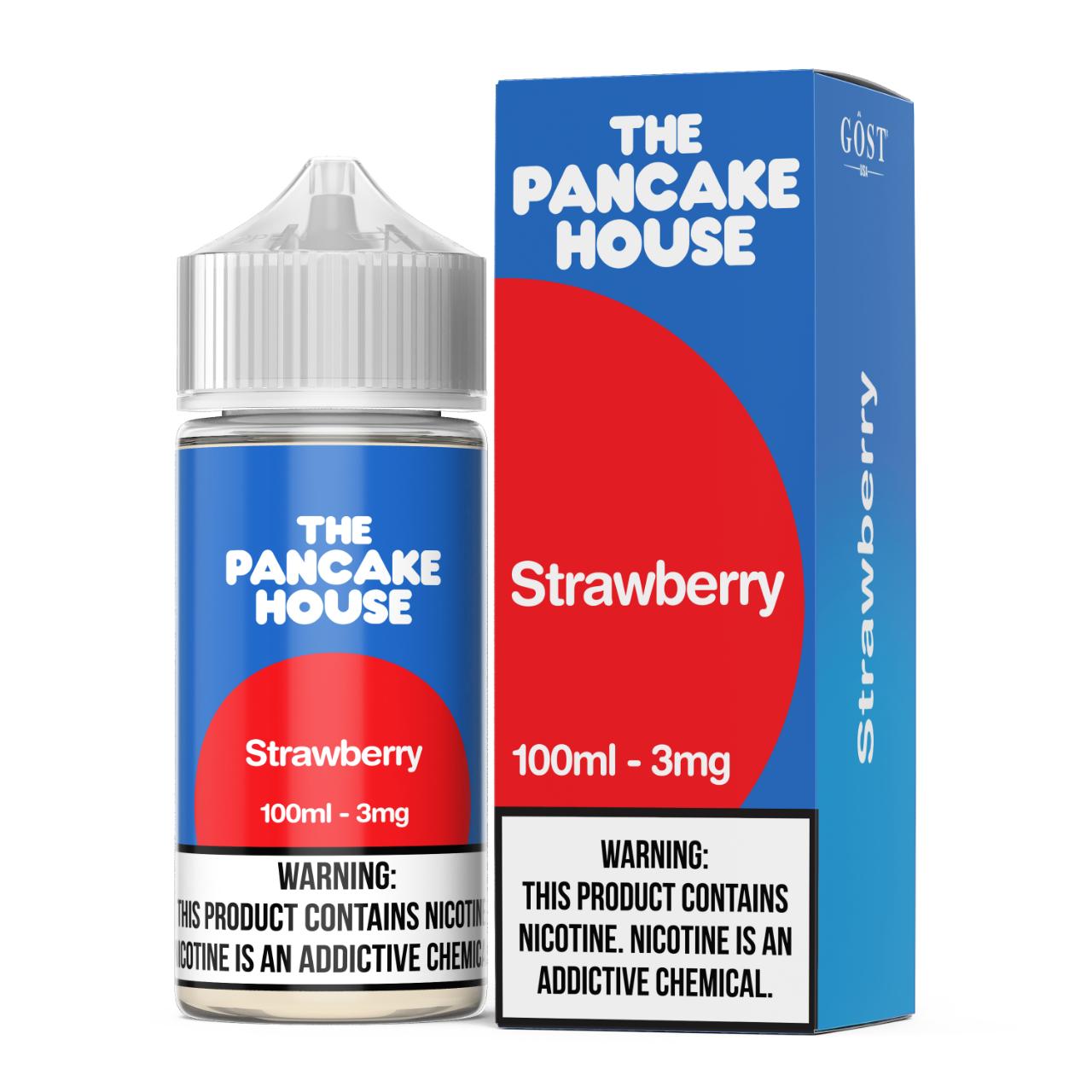 The Pancake House Strawberry 100ml E-Juice 3mg