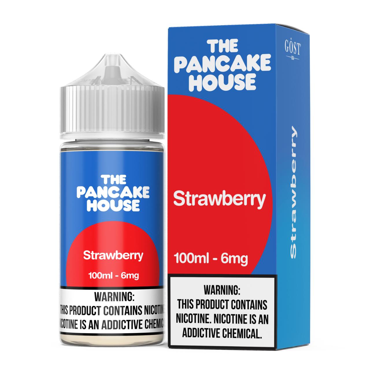 The Pancake House Strawberry 100ml E-Juice 6mg