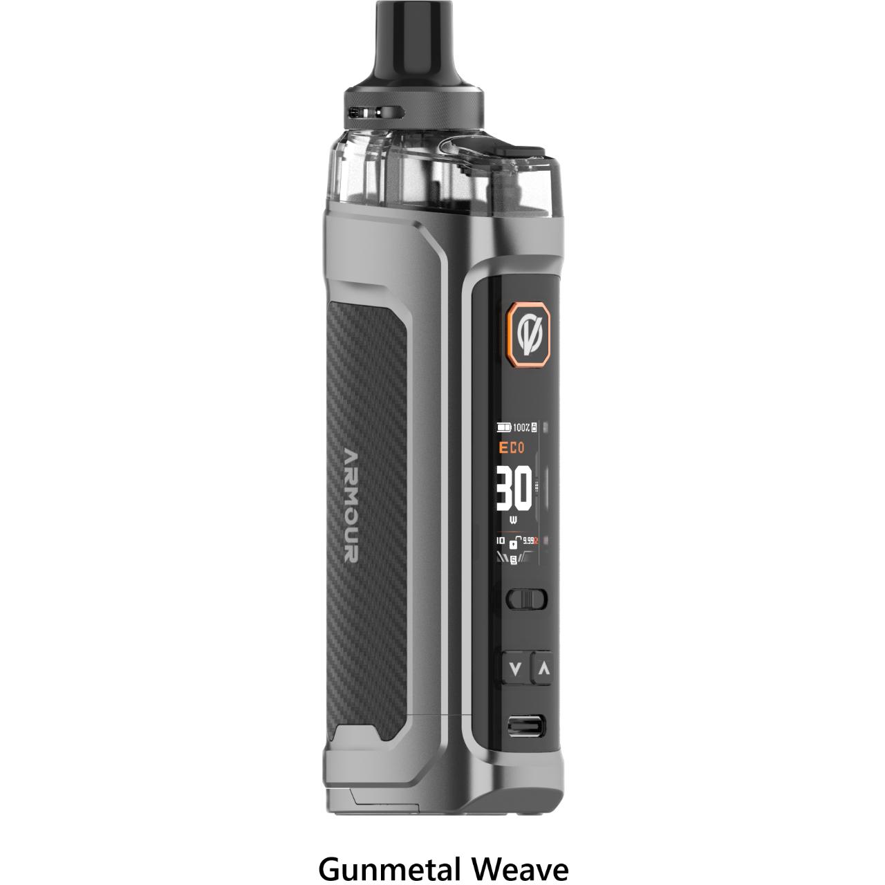 Vaporesso ARMOUR GS2 Kit Gunmetal Weave Vaporesso ARMOUR GS2 Kit Gunmetal Weave