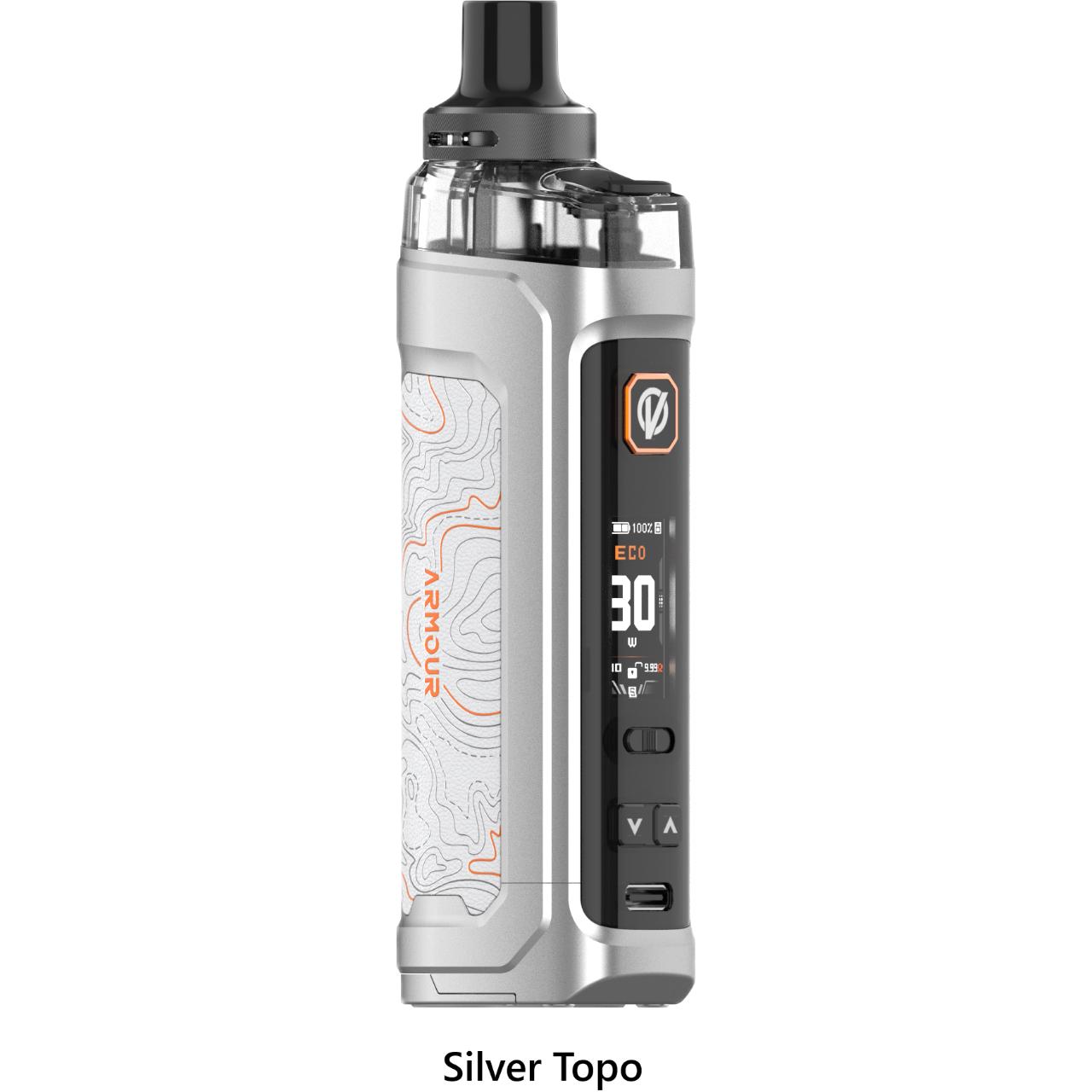 Vaporesso ARMOUR GS2 Kit Silver Topo Vaporesso ARMOUR GS2 Kit Silver Topo