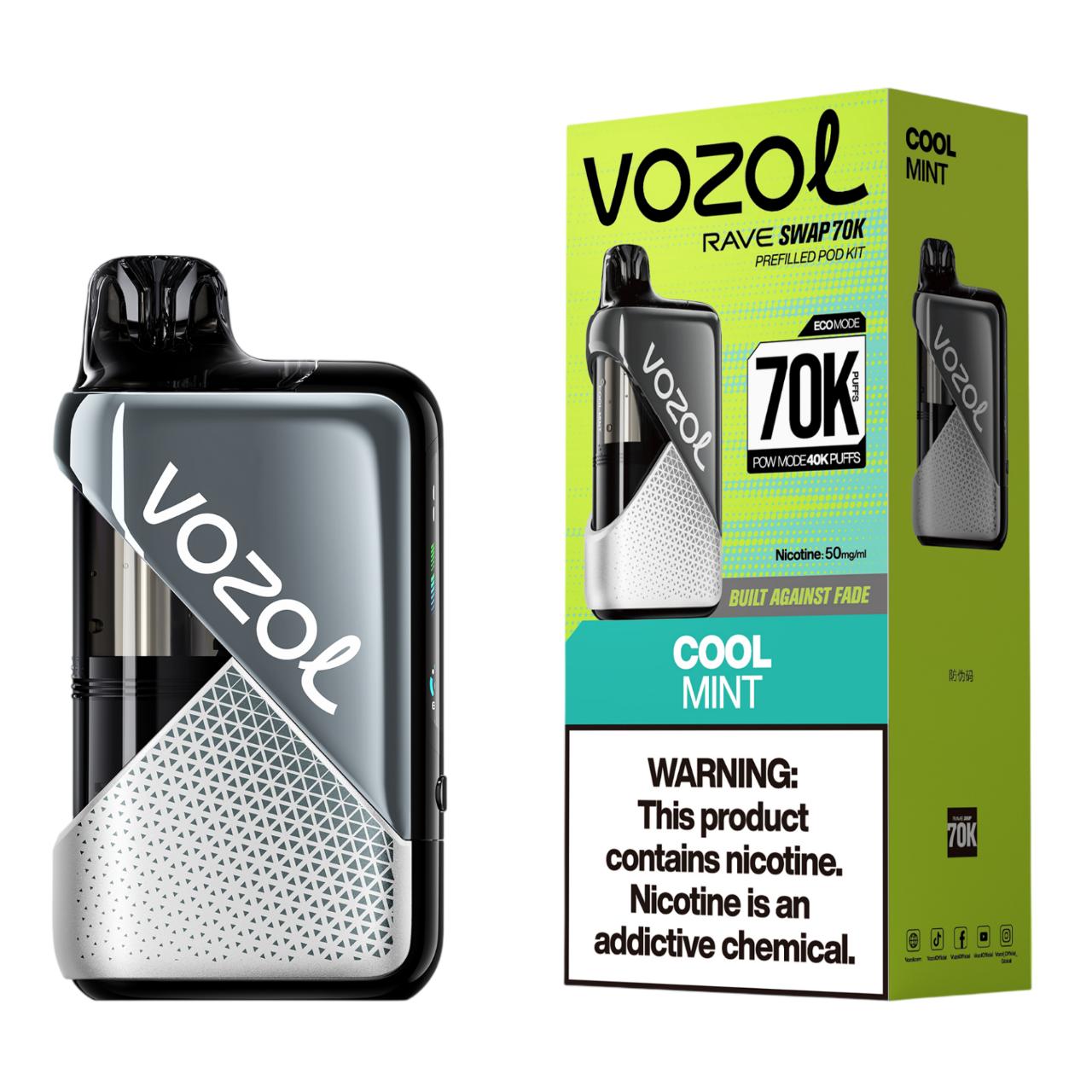 Vozol Rave Swap 70K Puff Disposable Cool Mint