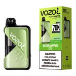 Vozol Rave Swap 70K Puff Disposable Sour Apple Ice