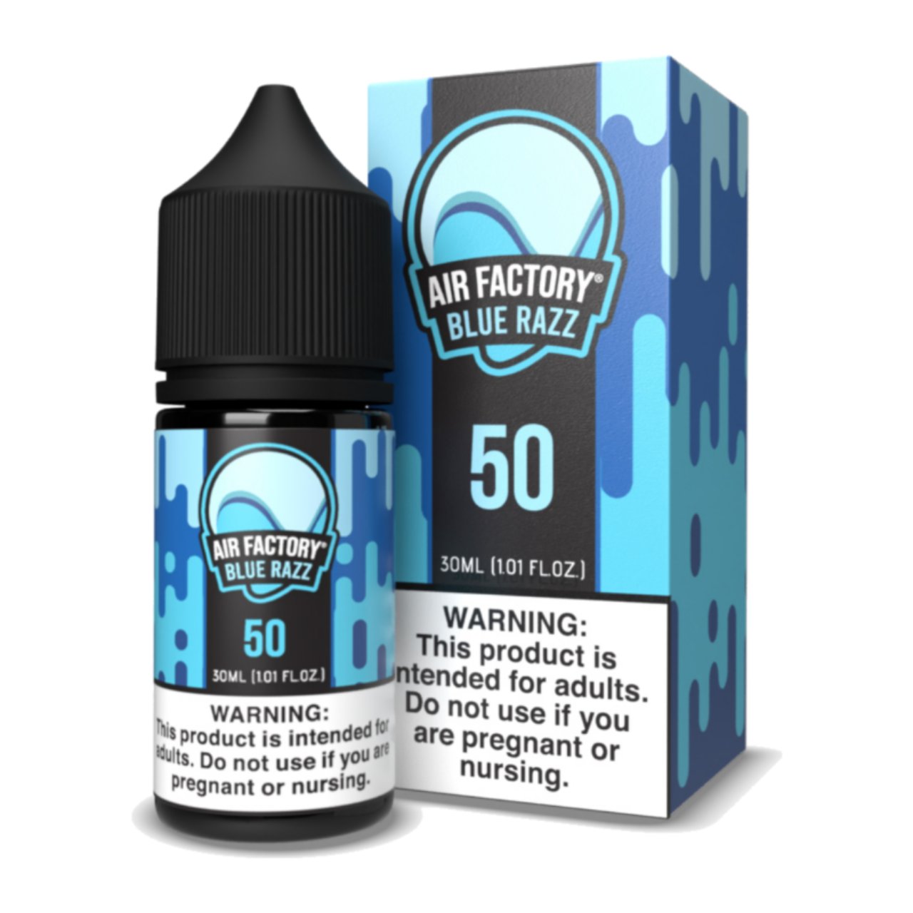 Air Factory Nixodine Salt 30ml E-Juice Blue Razz 50 MG Air Factory Nixodine Salt 30ml E-Juice Blue Razz 50 MG