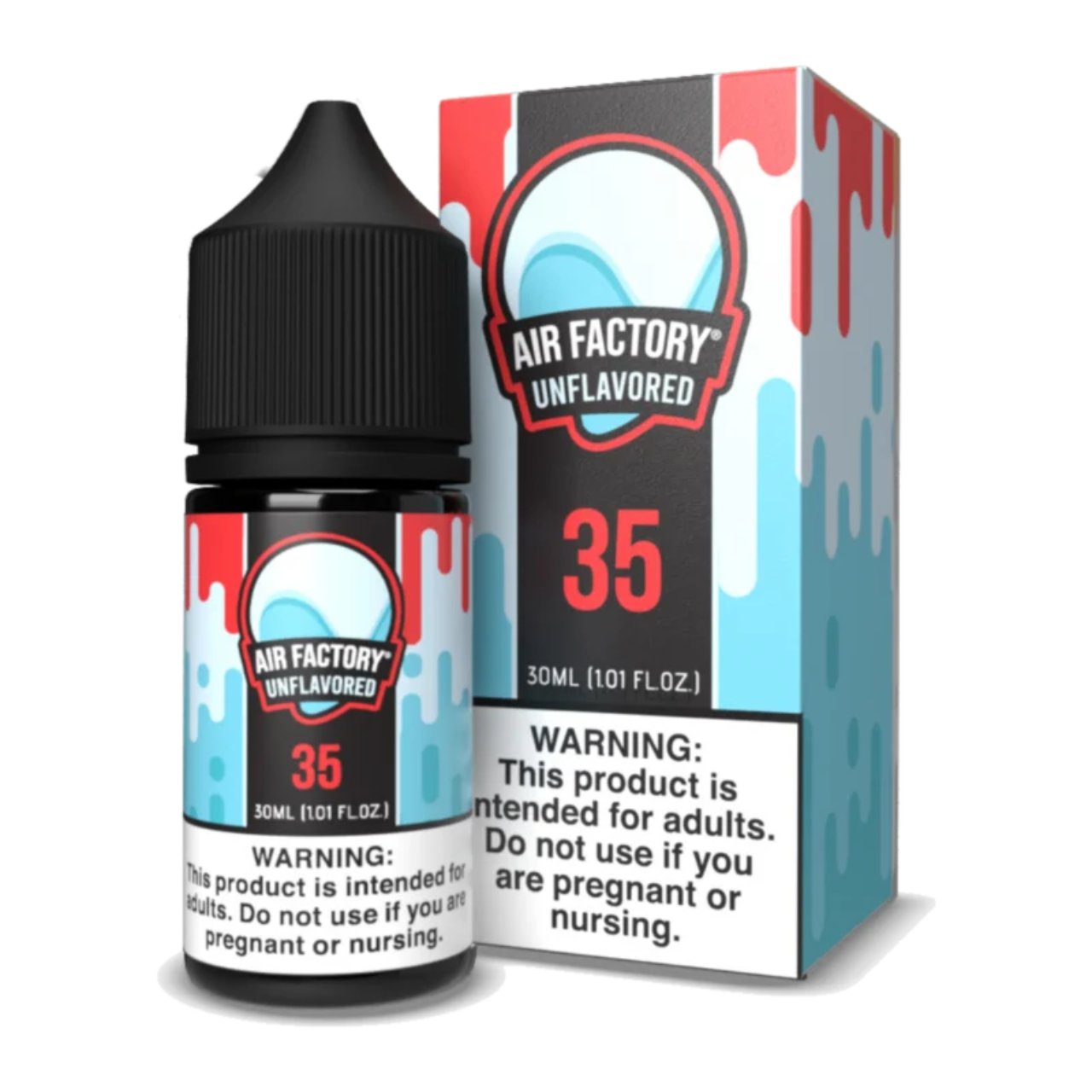 Air Factory Nixodine Salt 30ml E-Juice Unflavored 35 MG