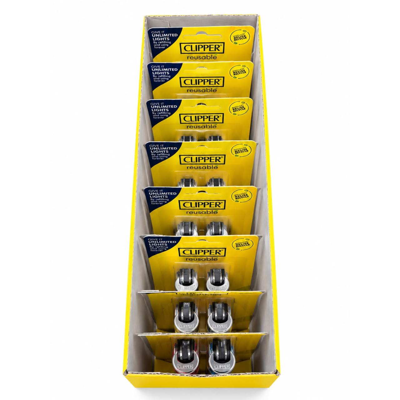Clippers Assorted Lighters Count 2