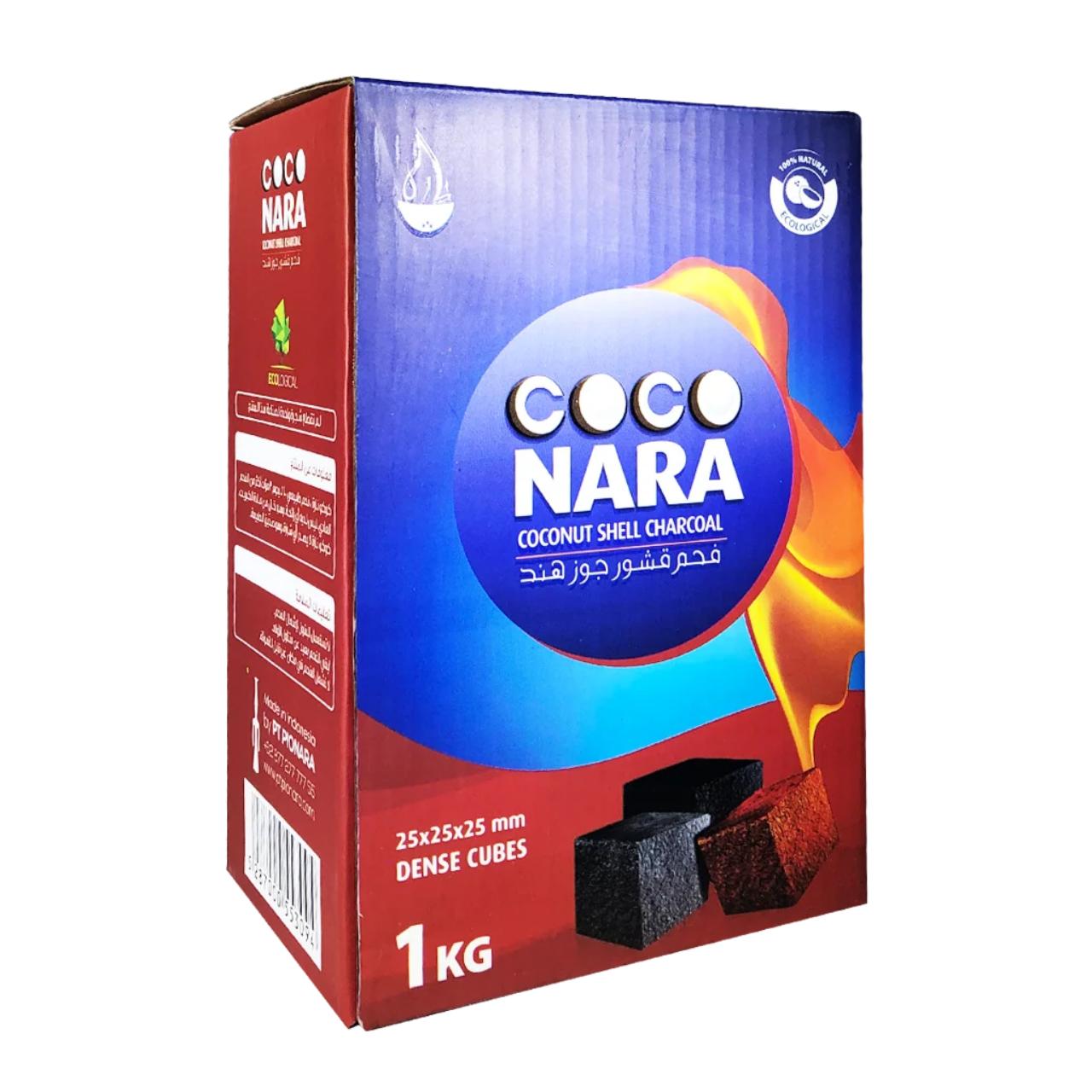Coconara Coconut Shell Charcoal 1KG Box