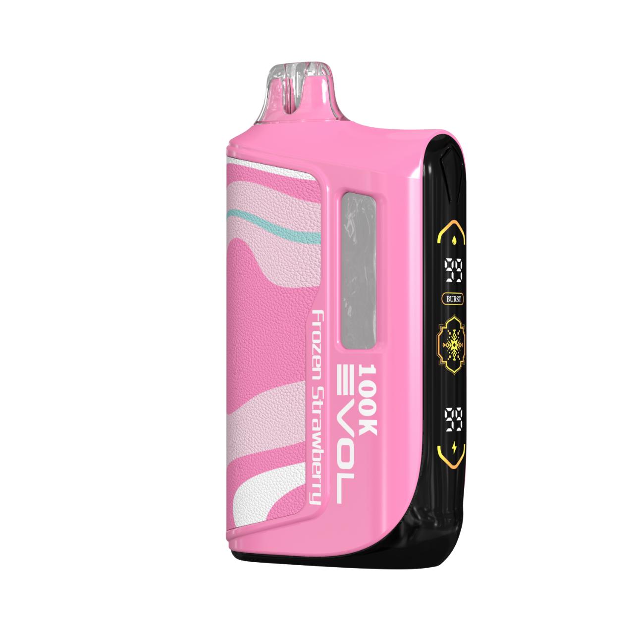 EVOL 100K Puff Disposable Frozen Strawberry EVOL 100K Puff Disposable Frozen Strawberry