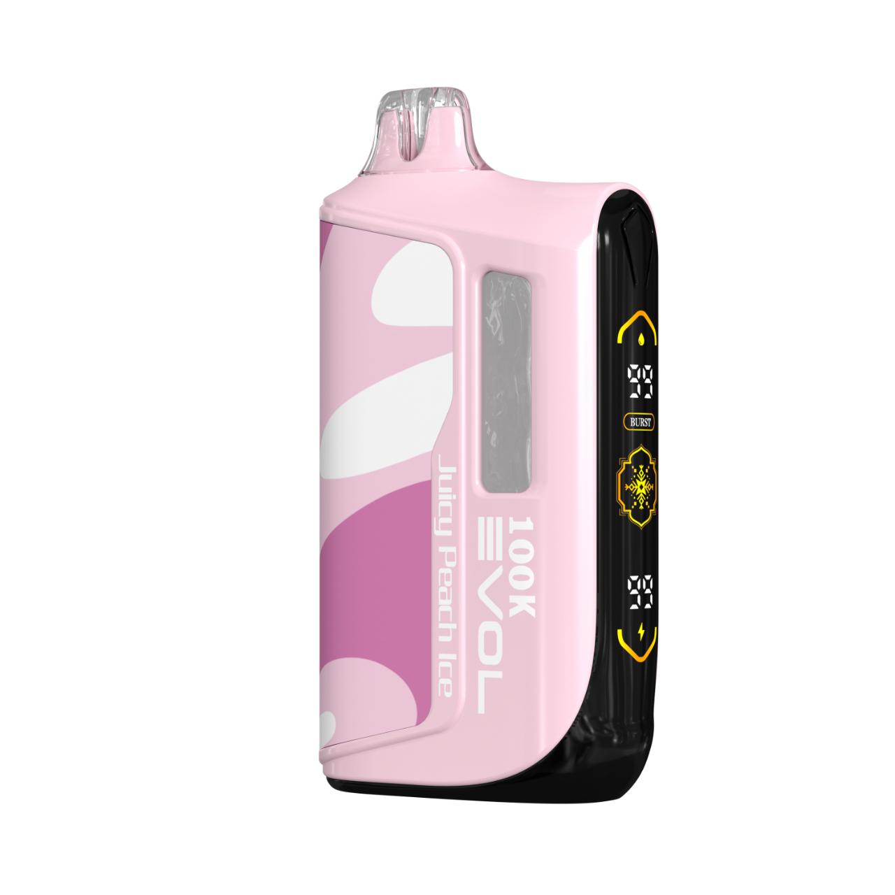 EVOL 100K Puff Disposable Juicy Peach Ice EVOL 100K Puff Disposable Juicy Peach Ice